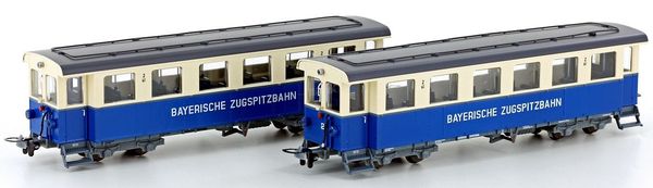 Kato HobbyTrain Lemke H43108 - 2pc Passenger car set of the Zugspitzbahn